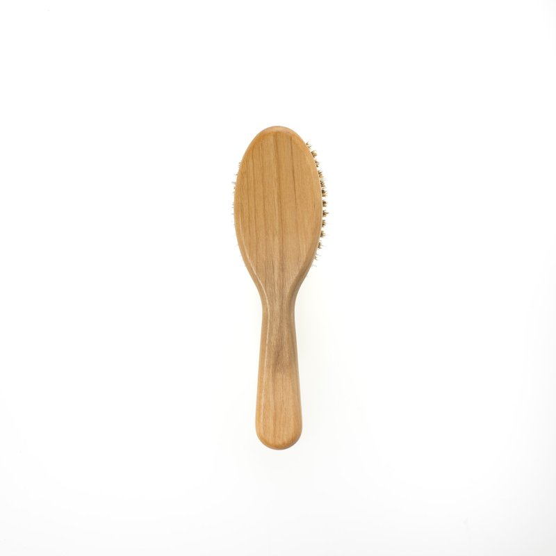 Shop Koh-i-noor Legno Alder Wood Pneumatic Hair Brush With Boar Bristles And Nylon Pins