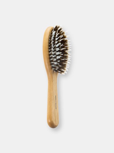 Koh-I-Noor Legno Alder Wood Pneumatic Hair Brush with Boar Bristles and Nylon Pins product