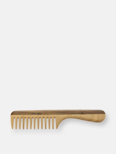 Koh-I-Noor Legno Beech and Kotibe Wood Wide Tooth Comb product