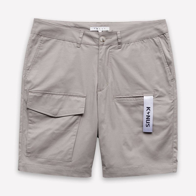 Konus Men's 6 Pocket Chino Shorts In Gray