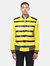 Konus Men's Wool Blend Buckle Jacket in Yellow - Yellow