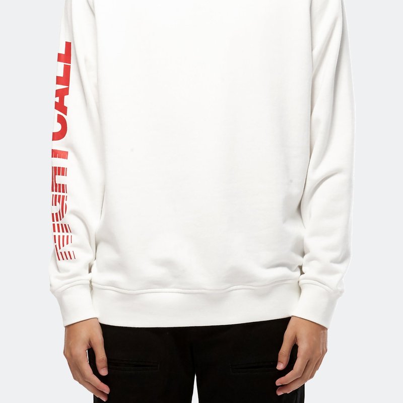 Shop Konus Men's Nightcall Sweatshirt In White