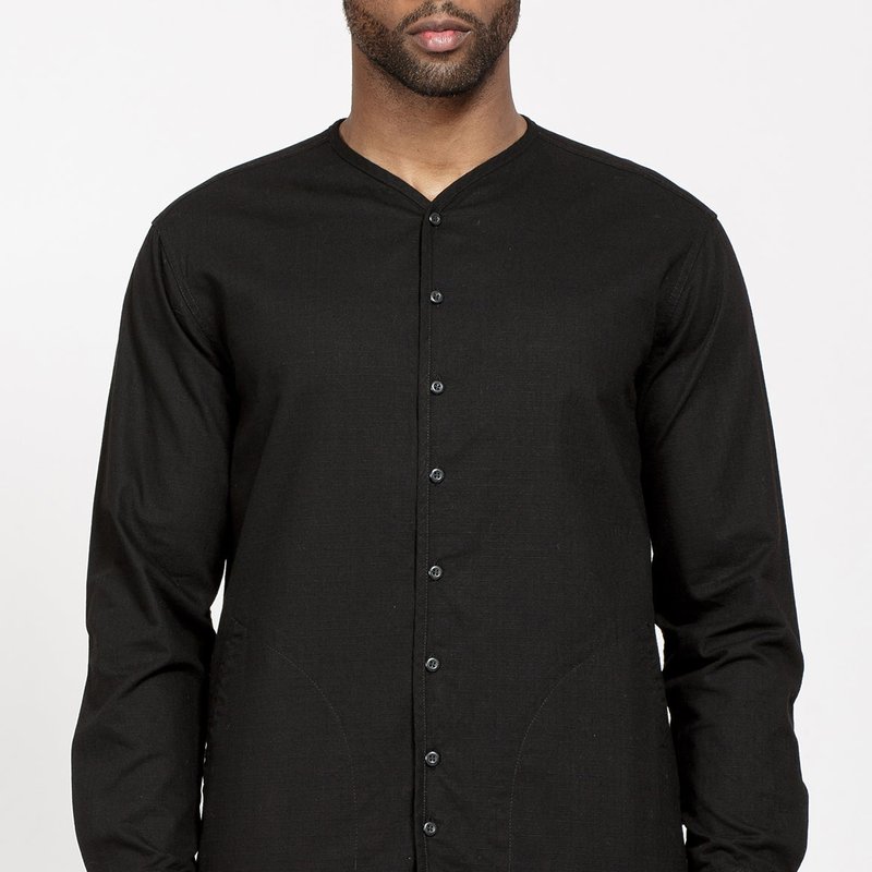 Shop Konus Men's Rip Stop Liner Shirt In Black