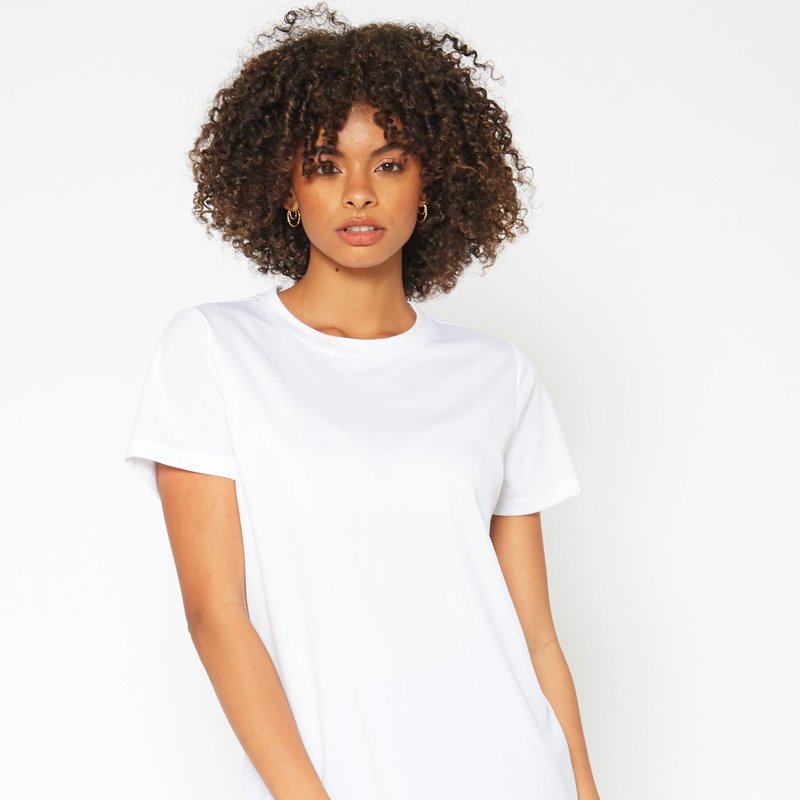 Konus Women's Eco Friendly Reolite Tech T-shirt In White