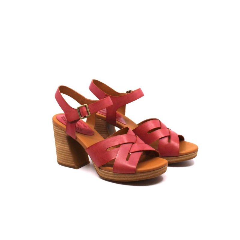 Shop Kork-ease Hutton Sandals In Red