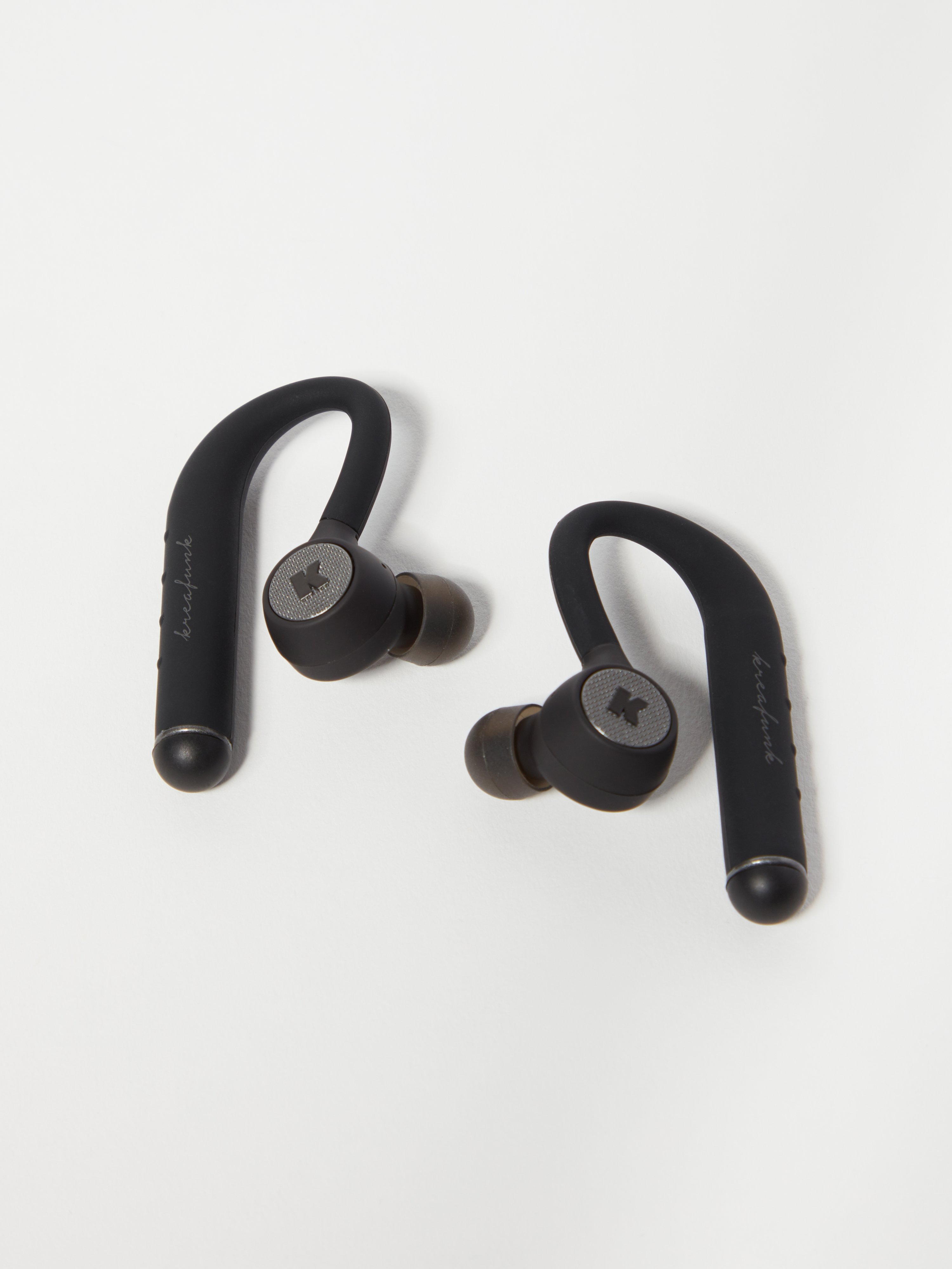 Kreafunk Bgem Bluetooth In-ear Headphones In Black/gunmetal Black