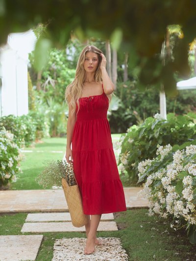 Krewe du Q Crete Dress - Red product