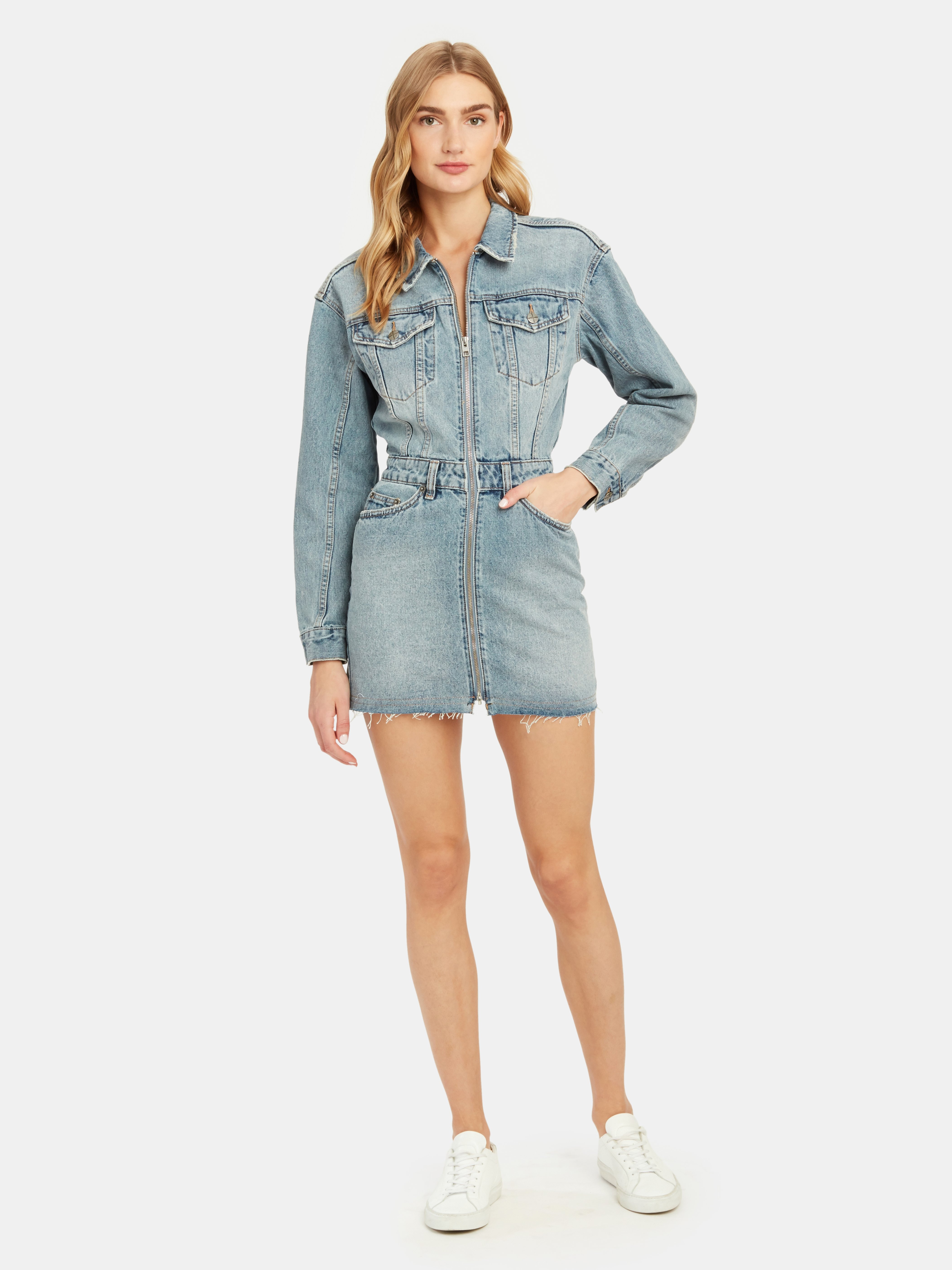 denim womens shirt dress