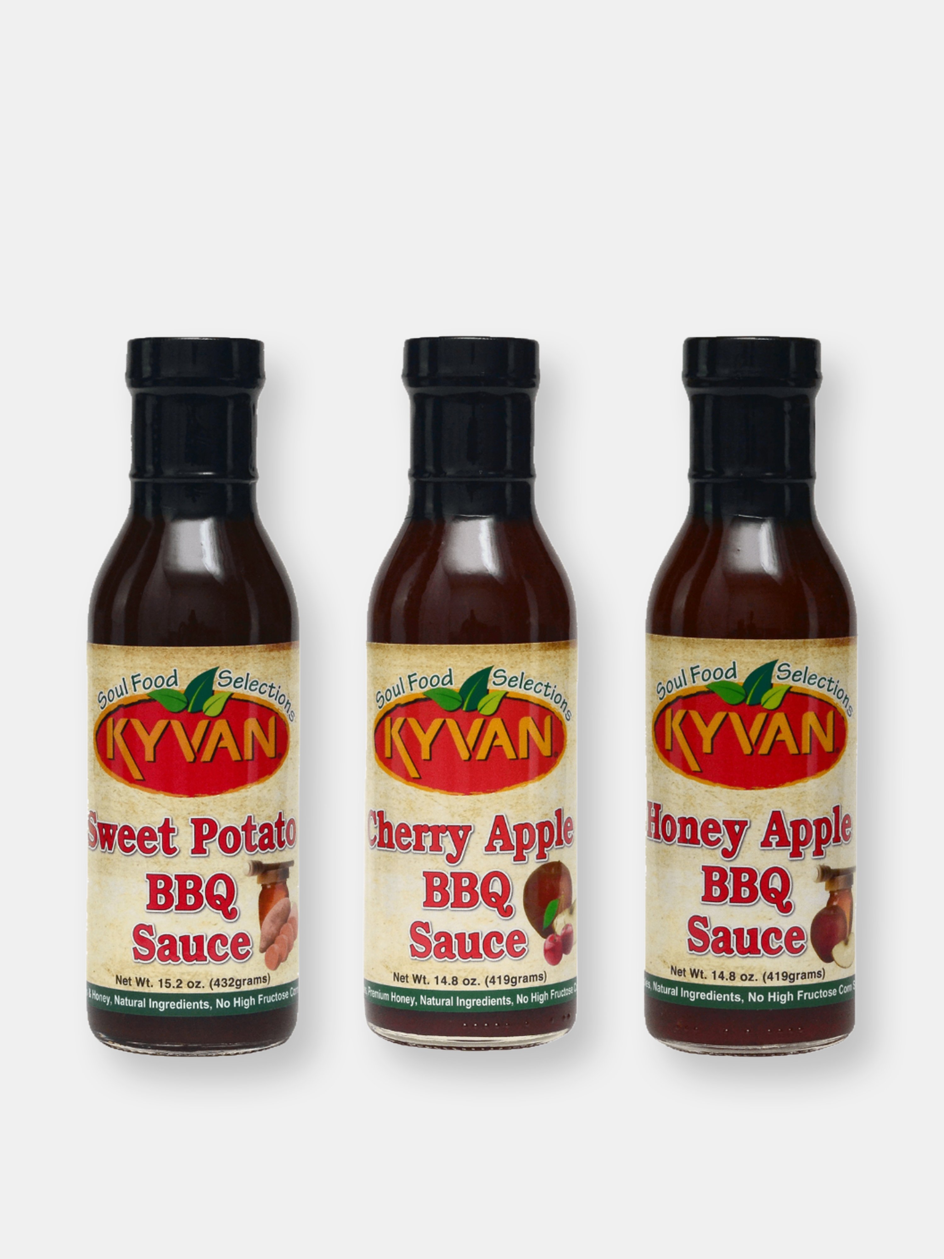 Kyvan Bbq Sauce Variety 3 Pack