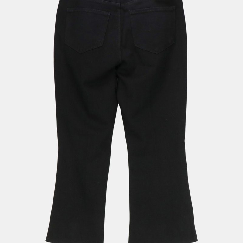 Shop L Agence L'agence Women's Noir Sophia High Rise Cropped Flare Pants & Capri In Black