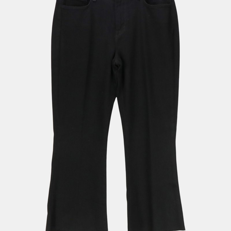 L Agence L'agence Women's Noir Sophia High Rise Cropped Flare Pants & Capri In Black