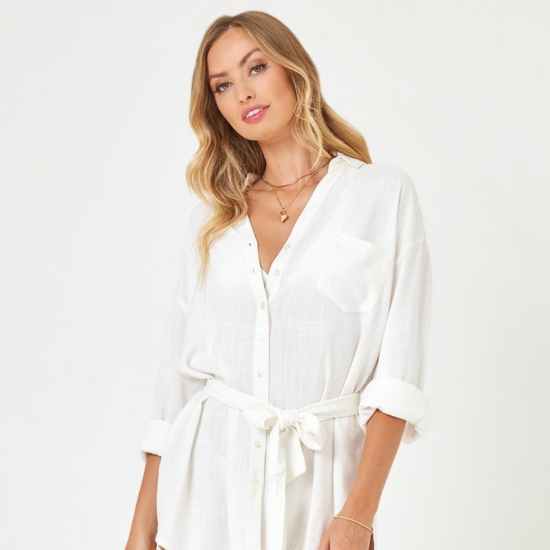 Shop L*space Mila Cover-up In White