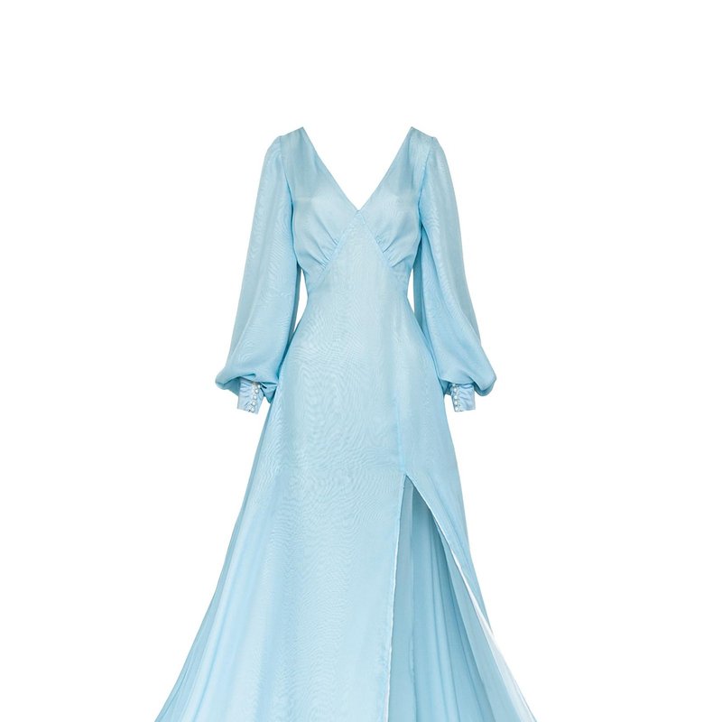 La Musa Fairy Sky Dress In Blue