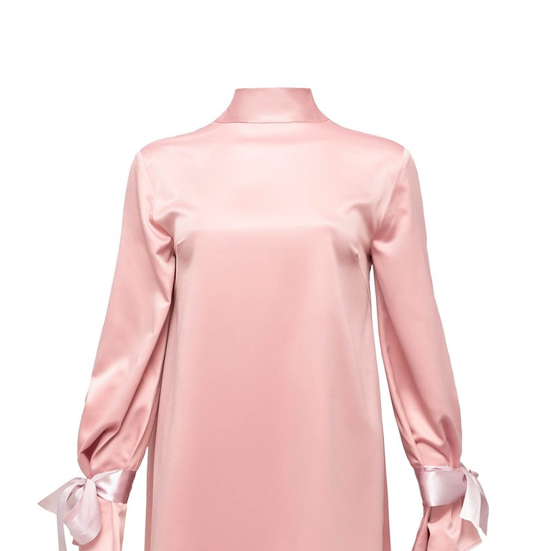 Shop La Musa Pearl Dress In Pink