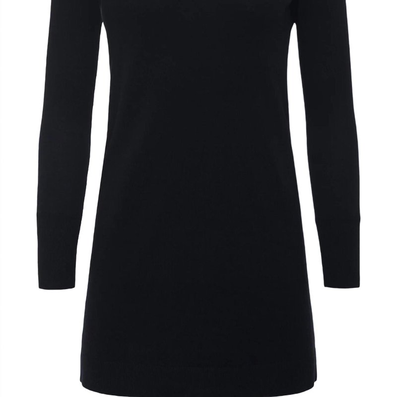 Shop L Agence Amberli Sweater Dress In Black