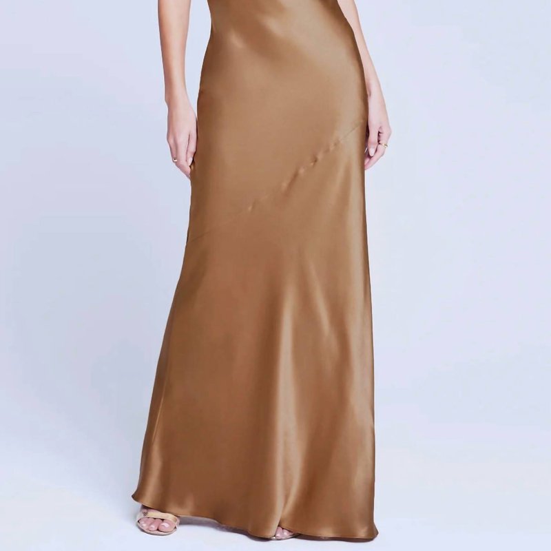 Shop L Agence Arianne Dress In Brown