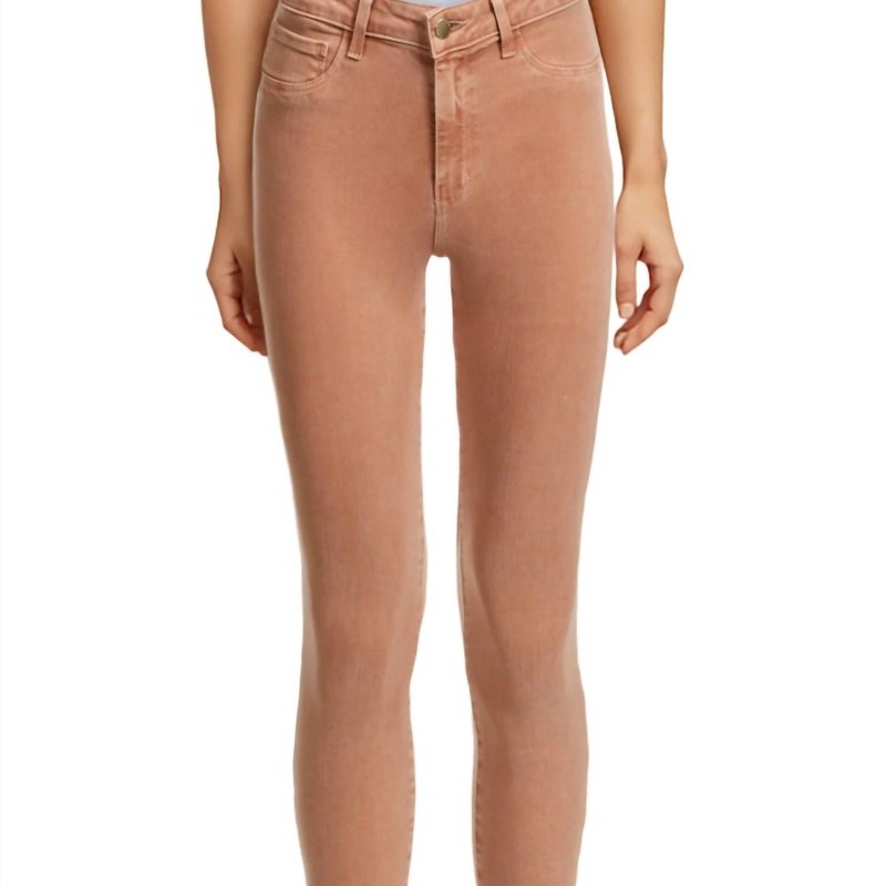 Shop L Agence Margot Skinny Jeans In Orange