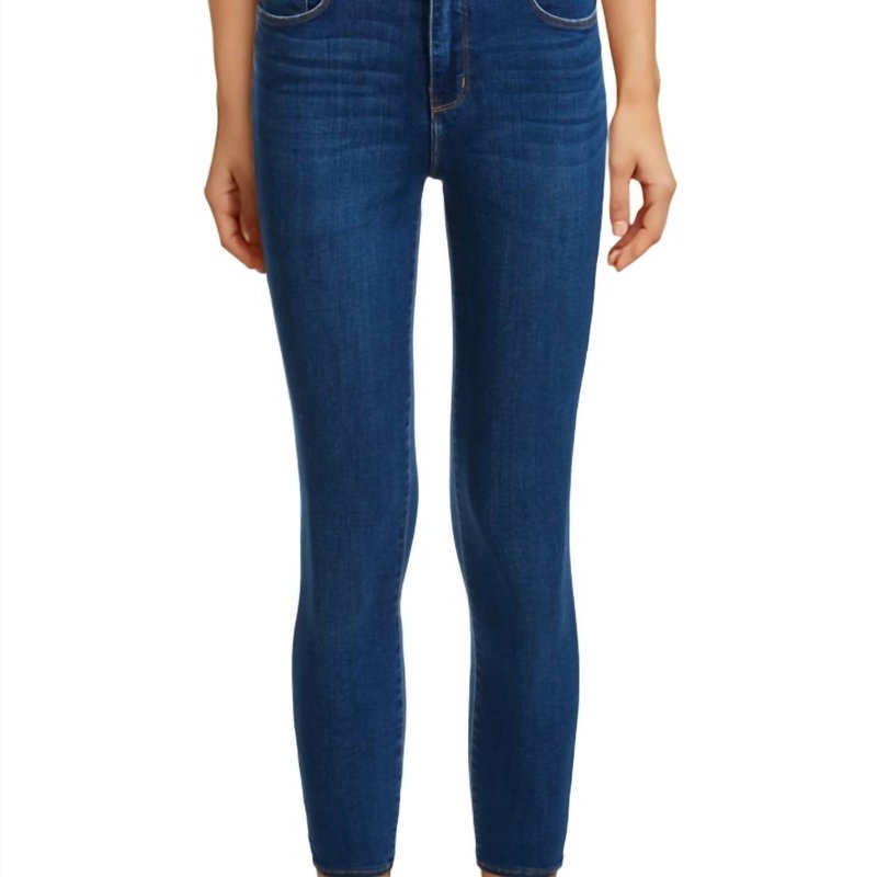 L Agence Margot Skinny Jeans In Blue