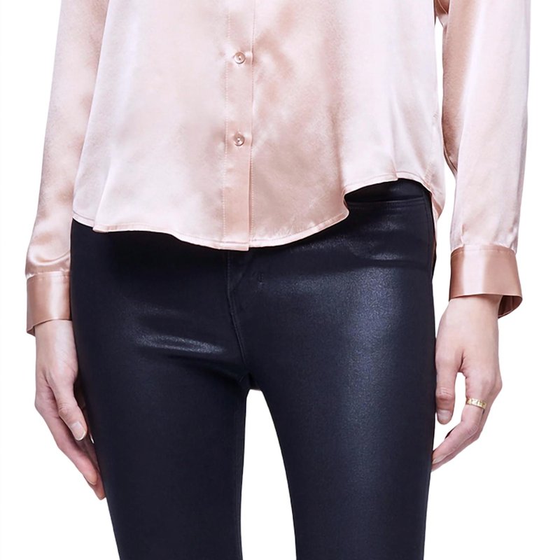 Shop L Agence Tyler Blouse In Pink