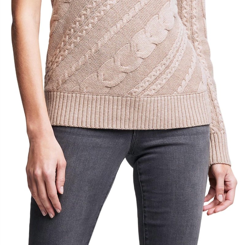 Shop L Agence Zoey Sweater In Brown