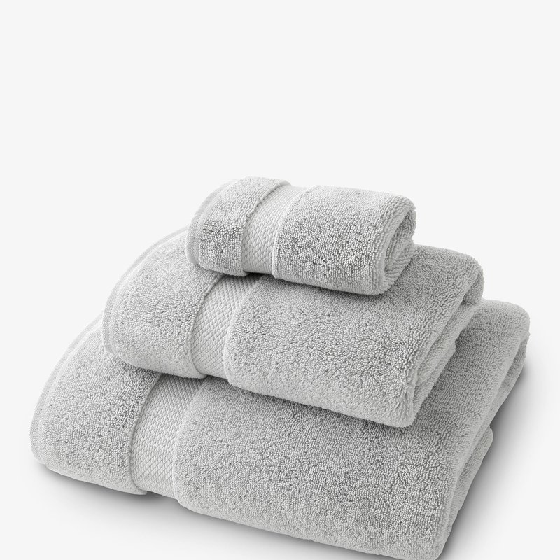 Laguna Beach Textile Company Supima Cotton Bath Towel Set In Grey