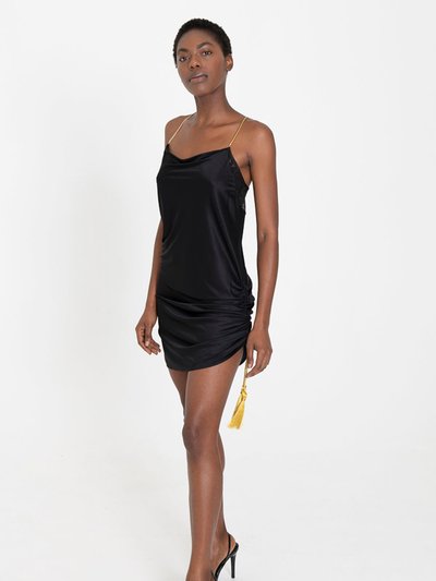 Lahive Jordan Slinky Black Slip Dress product