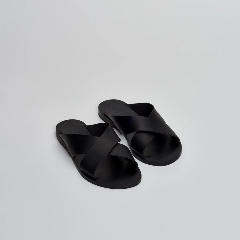 Laiik Palla Slide Sandal In Black