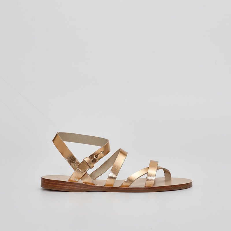 Laiik Sofia Sandals In Gold