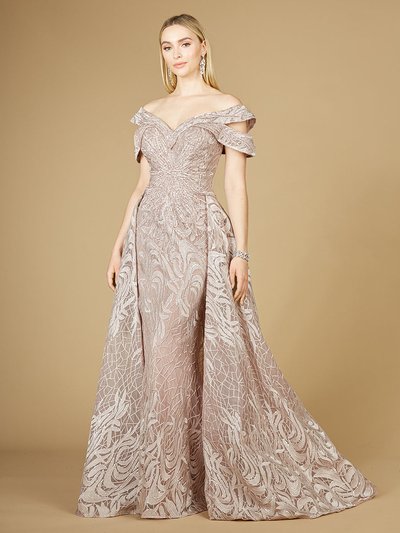 Lara Off Shoulder Mermaid Lace Gown product