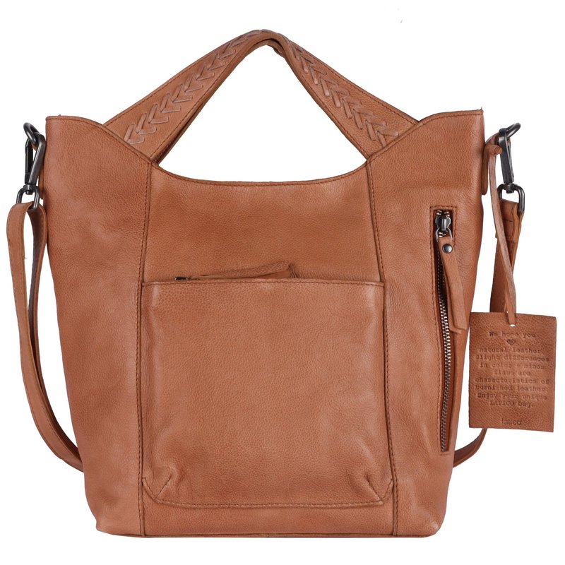 Shop Latico Mason Shoulder Bag/crossbody In Brown