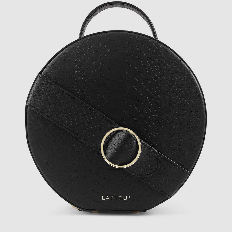 Latitu° Black Formosa Handbag