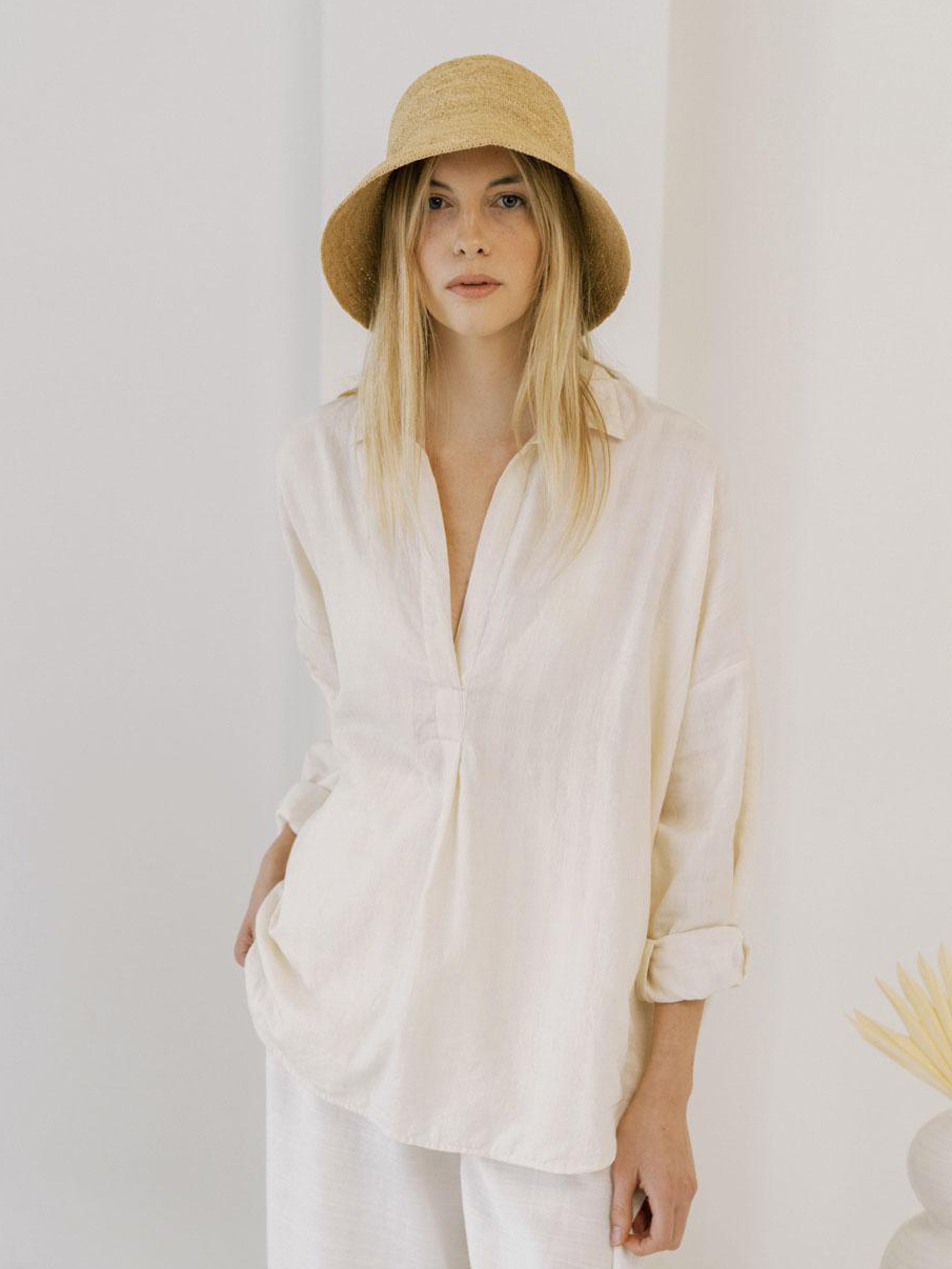 Laude The Label Oversized Tunic In White