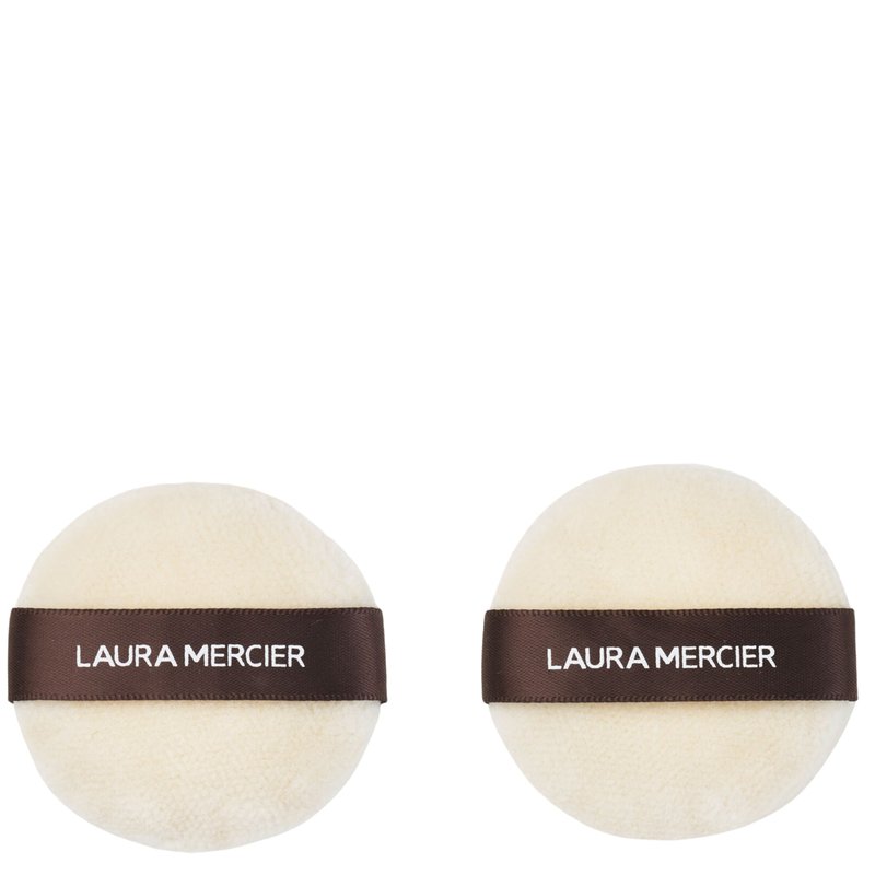 Laura Mercier Medium Velour Puff 2 Pack In White