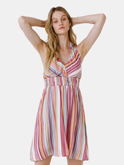 La Ven Lv-halter Striped Dress product