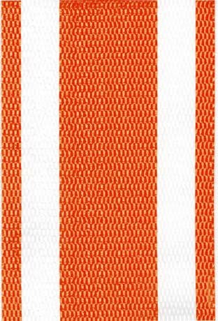 Lawn Chair Usa Orange And White Stripe Webbing