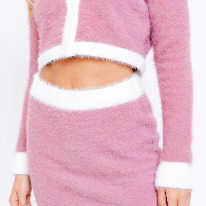 Shop Le Lis Elle Woods Sweater Skirt In Pink