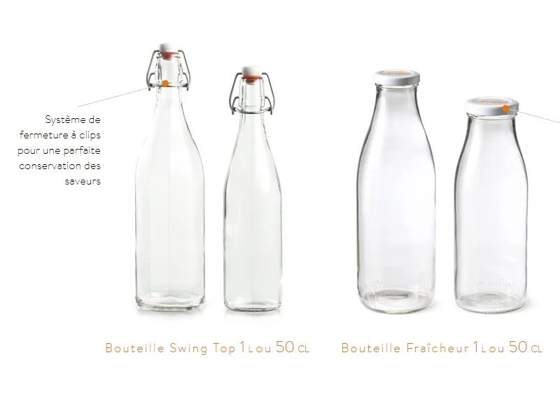 Shop Le Parfait Glass Bottles