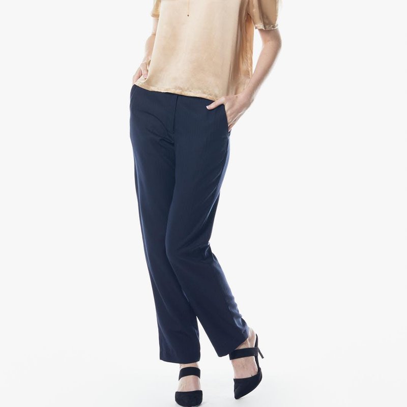 Le Réussi Champagne V-neck Blouse In Brown