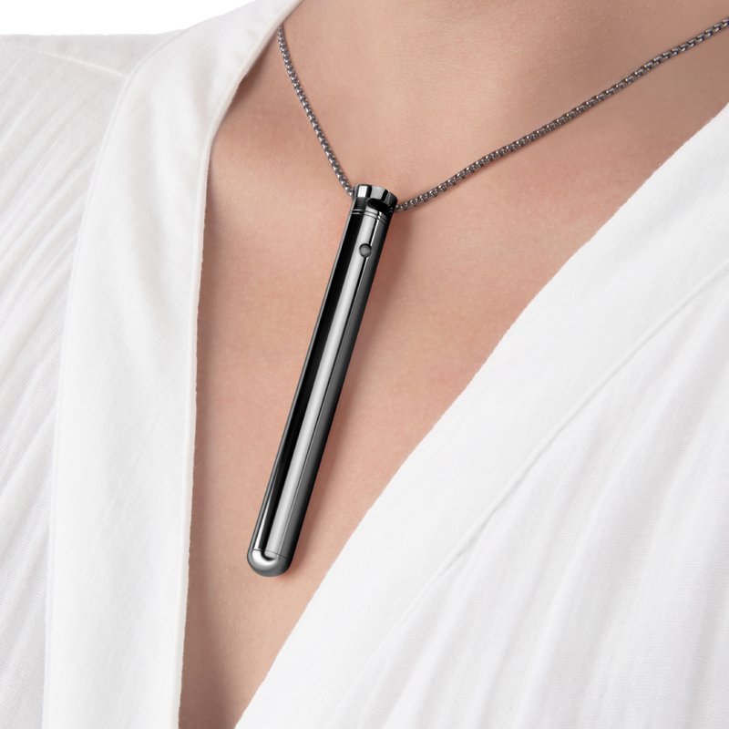 Le Wand Neckless Vibe Vibrator In Black