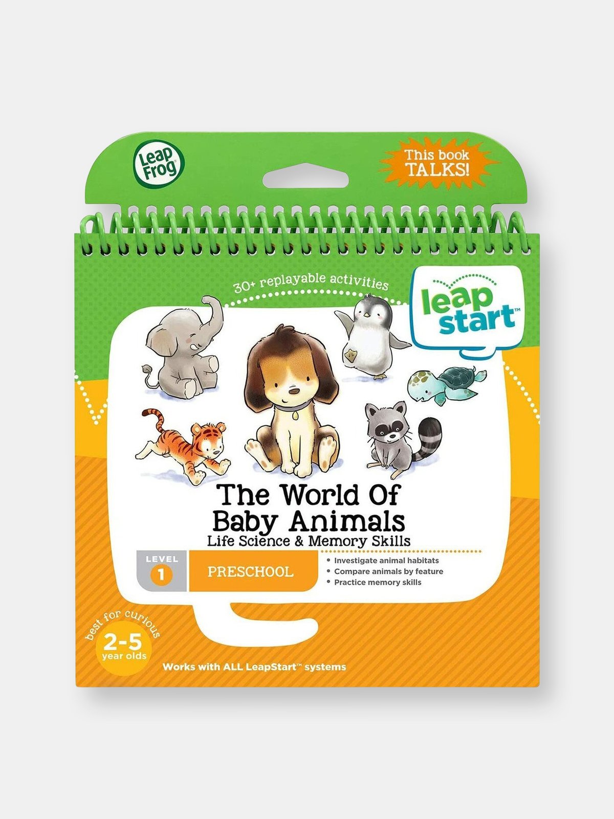 Leapfrog LeapStart Preschool (Level 1) The World of Baby Animals Activity  Book (English Version) | Verishop