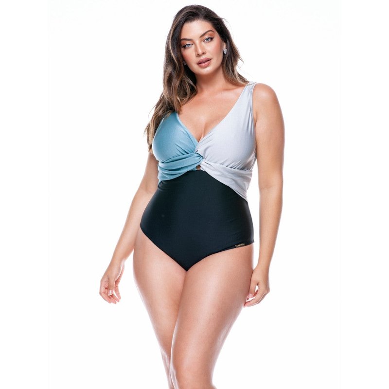 Lehona Swimsuit With Double Bust In Black