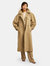 Ruby Oversized Trench Coat  - Sage