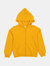 Boho Solid Color Zip Hoodies - Mustard-Yellow