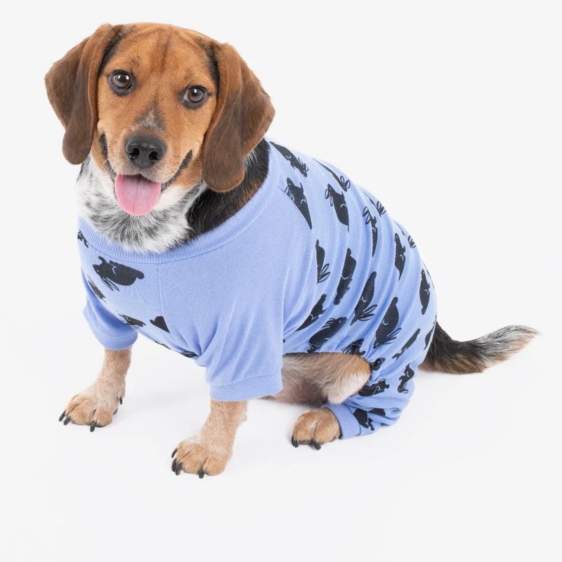 Leveret Dog Bunny Pajamas In Blue