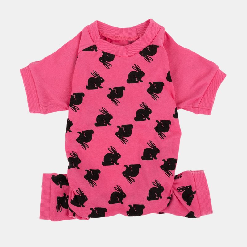 Leveret Dog Bunny Pajamas In Pink