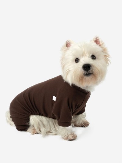 Leveret Dogs Solid Color Neutral Pajamas product