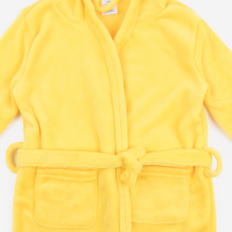 LEVERET FLEECE CLASSIC COLOR HOODED ROBES 
