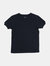 Short Sleeve Cotton T-Shirt Neutrals - Navy