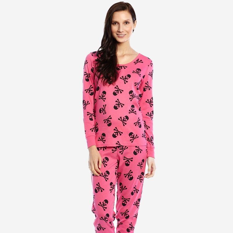 Leveret Women's Halloween Pajamas In Pink