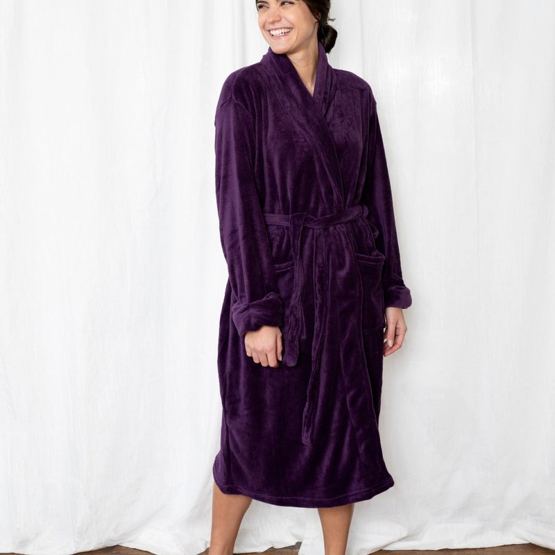 Leveret Women's Soft Micro Fleece Bathrobe – Leveret Clothing